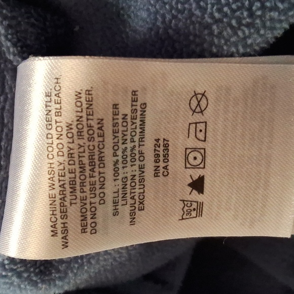 Columbia women's size large Blue lightweight jacket with fleece lining - Picture 5 of 5